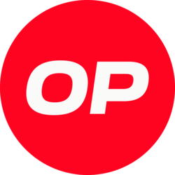 Optimism (OP) logo