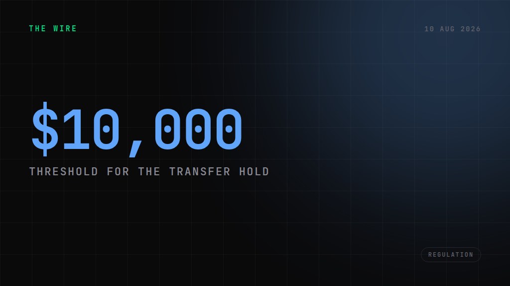 Brazil imposes 24-hour hold on crypto transfers to self-custody wallets. $10,000
