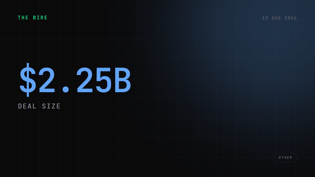 Goldman Sachs to acquire NEOS Investments for up to $2.25B. $2.25B