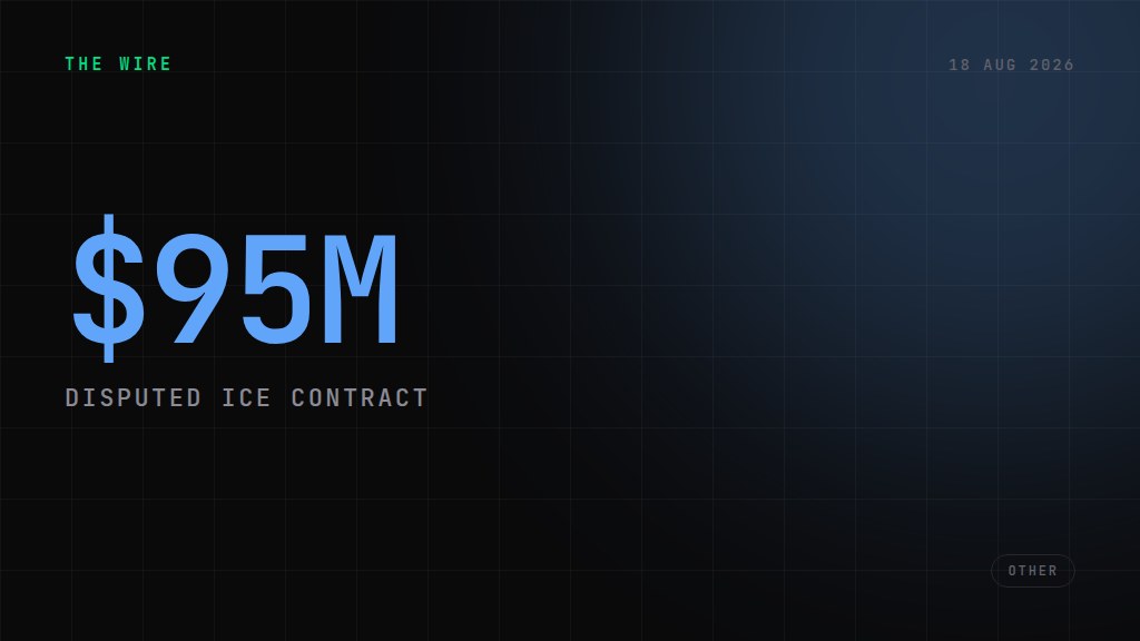 Chainalysis sues US government over $95M ICE contract awarded to TRM Labs. $95M