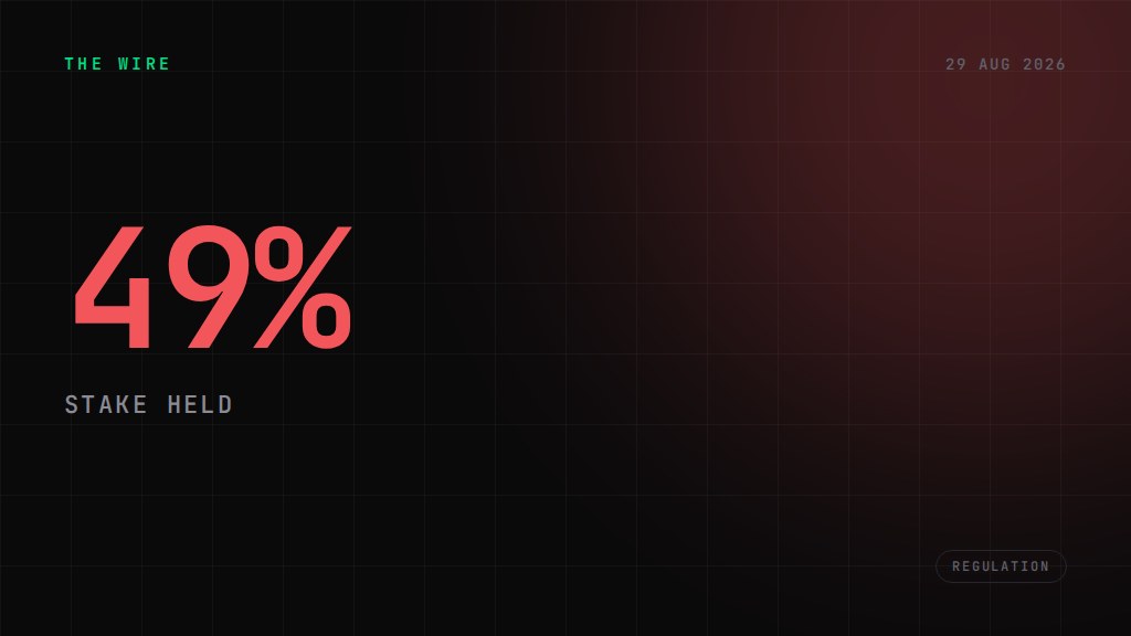 Abu Dhabi's Sheikh Tahnoon linked to 49% stake in Trump family crypto bank. 49%