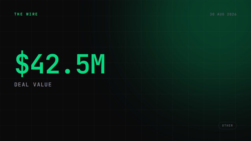 BitGo acquires NYDIG's institutional trading arm for $42.5M. $42.5M